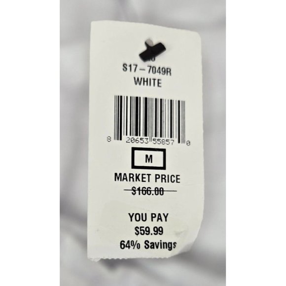 NWT White Ruffle Off-Shoulder lined Top By Saks Fifth Avenue Boho cottage‎ - Picture 4 of 11